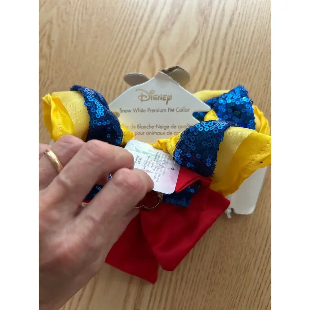 #1 New Doggie Disney's Princess Halloween Collar Costume Large 15.5